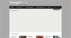 Desktop Screenshot of chengduplaces.com